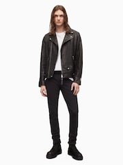 AllSaints Black Chrome Jeans - Image 2 of 6