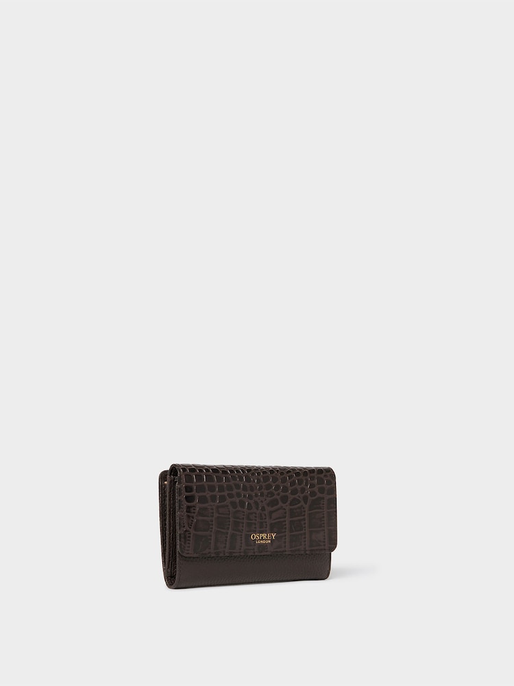 Osprey London Brown The Kellie Leather Matinee Purse - Image 2 of 5 Osprey London Brown The Kellie Leather Matinee Purse - Image 2 of 5
