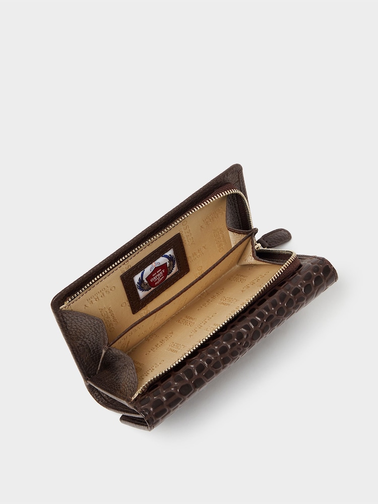 Osprey London Brown The Kellie Leather Matinee Purse - Image 5 of 5 Osprey London Brown The Kellie Leather Matinee Purse - Image 5 of 5