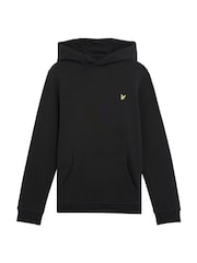 Lyle & Scott Black Boys 100% Cotton Jersey Hoodie - Image 3 of 5