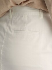 GANT White Twill Chino Skirt - Image 6 of 8