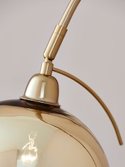 Gold Roseville Floor Lamp - Image 3 of 5