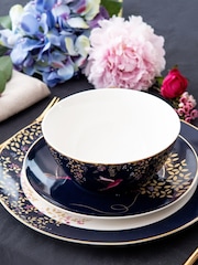 Portmeirion 12 Piece White Sara Miller Dinner Set - Image 1 of 6