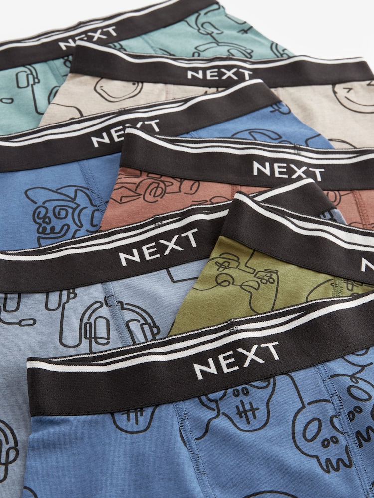 Linear Gamer Trunks 7 Pack (3-16yrs) - Image 9 of 9