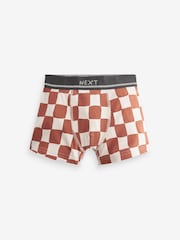 Checkerboard Print Trunks 5 Pack (2-16yrs) - Image 2 of 8