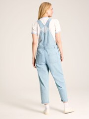 Joules Railroad Blue & White Pinstripe Denim Dungarees - Image 2 of 7