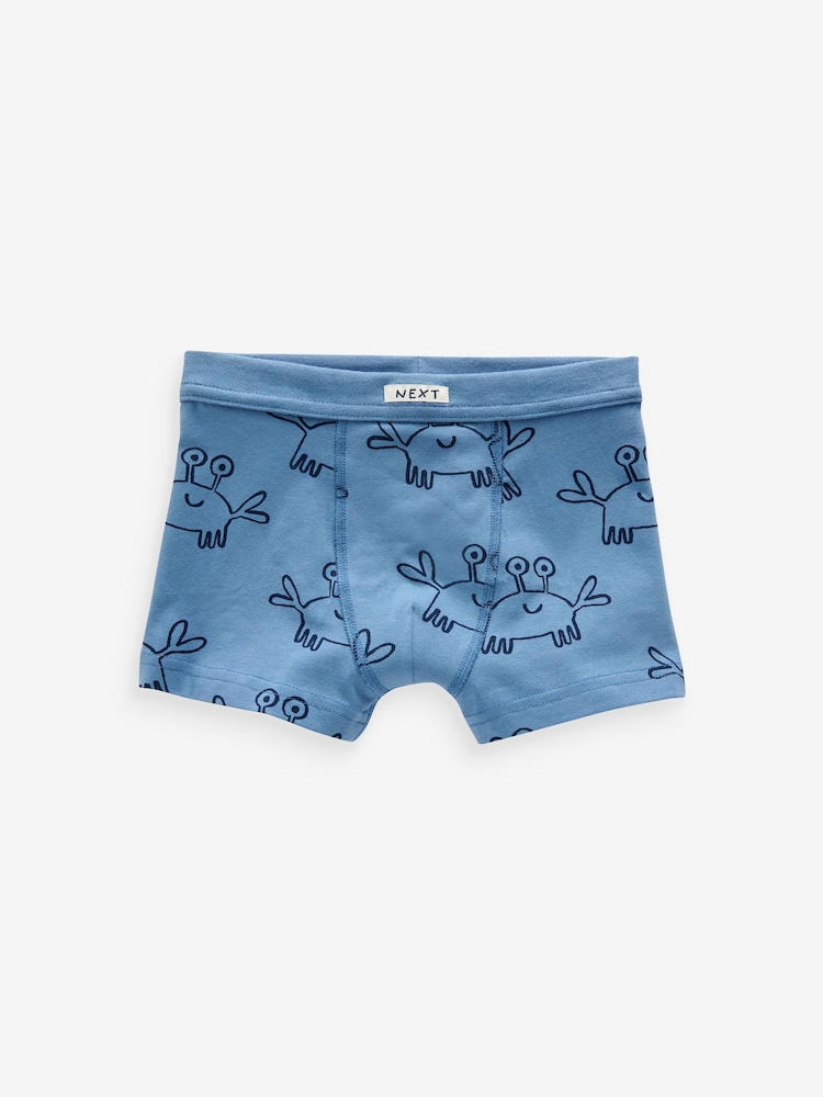 Seaside Print Soft Waistband Trunks 5 Pack (1.5-12yrs) - Image 2 of 8 Seaside Print Soft Waistband Trunks 5 Pack (1.5-12yrs) - Image 2 of 8