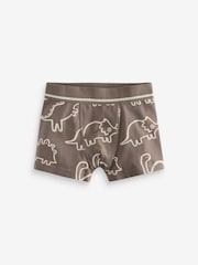 Linear Dino Print Trunks 5 Pack (1.5-16yrs) - Image 3 of 9