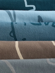 Linear Dino Print Trunks 5 Pack (1.5-16yrs) - Image 8 of 9