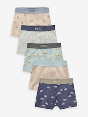 Neutral mit Fahrzeugmotiven - Unterhosen 5er-Pack (1.5–16Jahre) - Bild 1 von 8