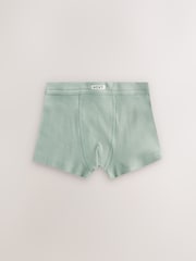 Neutral Multi Colour Soft Waistband Trunks 5 Pack (1.5-16yrs) - Image 7 of 10