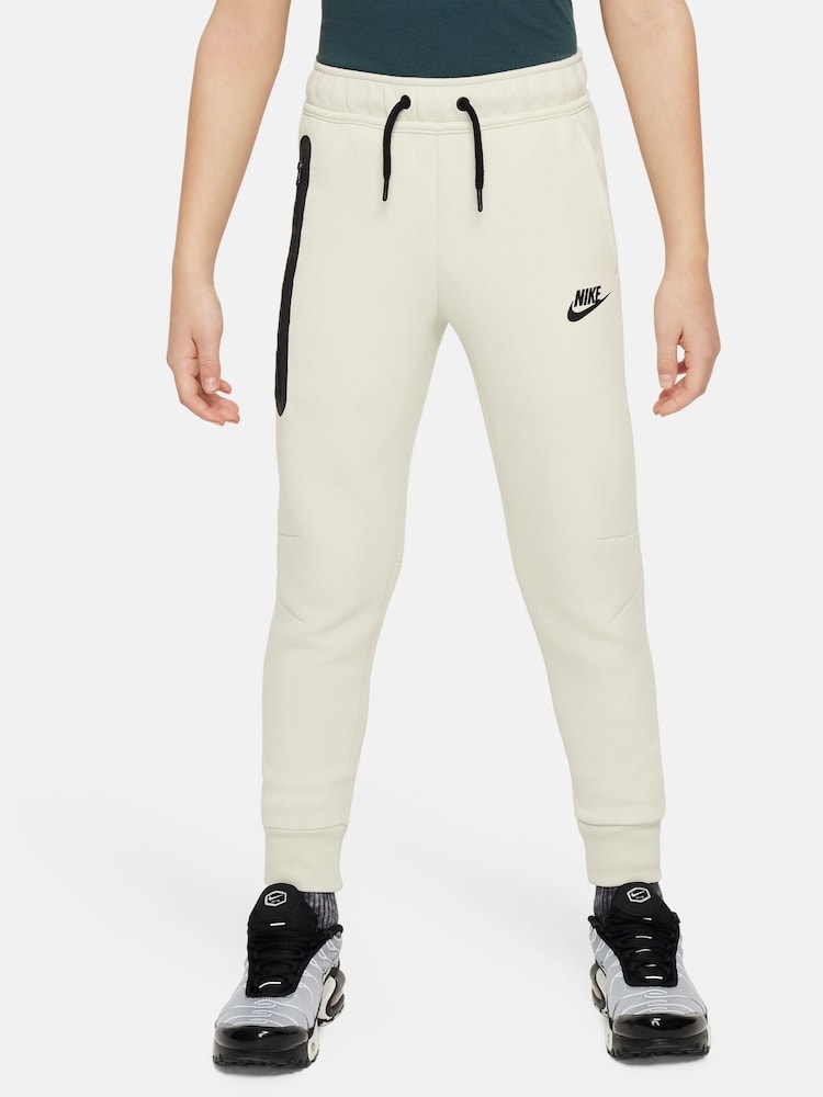 Nike Cream Tech Fleece Joggers - Image 1 of 7