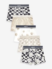 Neutral, kariert, Lächeln - Unterhosen 5er-Pack (3–16Jahre) - Bild 1 von 8