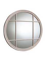 Gallery Home Natural Chitton Clay Round Mirror - Image 2 of 2