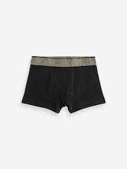 Black Mineral Waistband Trunks 10 Pack (1.5-16yrs) - Image 4 of 12