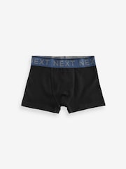 Black Mineral Waistband Trunks 10 Pack (1.5-16yrs) - Image 7 of 12