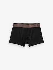 Black Mineral Waistband Trunks 10 Pack (1.5-16yrs) - Image 8 of 12