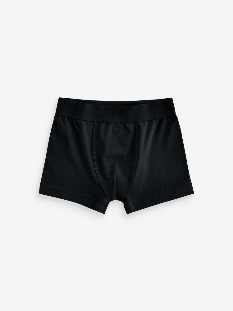 Black/White/Grey Trunks 7 Pack (2-16yrs) - Image 2 of 6