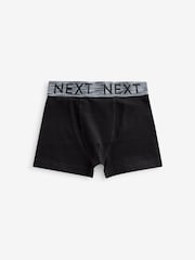 Black Autumn Waistbands Trunks 5 Pack (2-16yrs) - Image 3 of 8