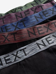 Black Autumn Waistbands Trunks 5 Pack (2-16yrs) - Image 8 of 8