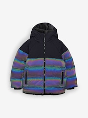 Szürke - Polár bélésű kapucnis, párnázott Dzseki puffer (3-16év) - Image 6 of 8