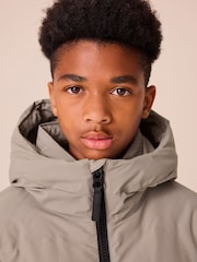 Neutral Premium Waterproof Longline Padded Puffer Coat (3-16yrs) - Image 3 of 18