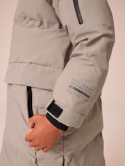 Neutral Premium Waterproof Longline Padded Puffer Coat (3-16yrs) - Image 4 of 18
