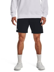 Under Armour Black Rival Fleece Shorts - Image 1 of 6