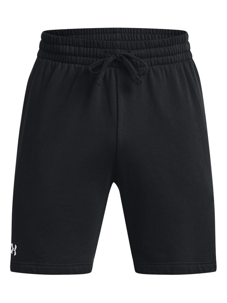 Negru - Pantaloni scurți din fleece Under Armour Rival - Image 5 of 6