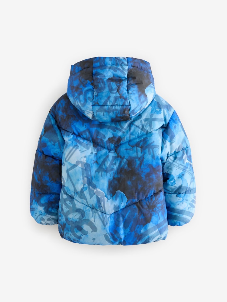 Blue Padded Puffer Jacket (3-17yrs) - Image 2 of 6