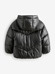 Black Padded Puffer Jacket (3-17yrs) - Image 7 of 11