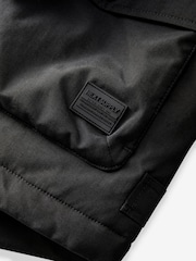 Black 4 Pocket Parka Coat (3-17yrs) - Image 11 of 11