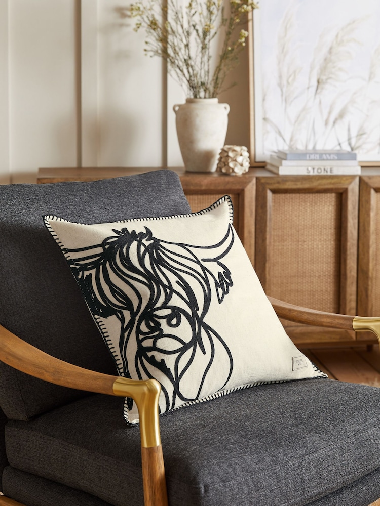 Natural Hamish Cushion - Image 1 of 4