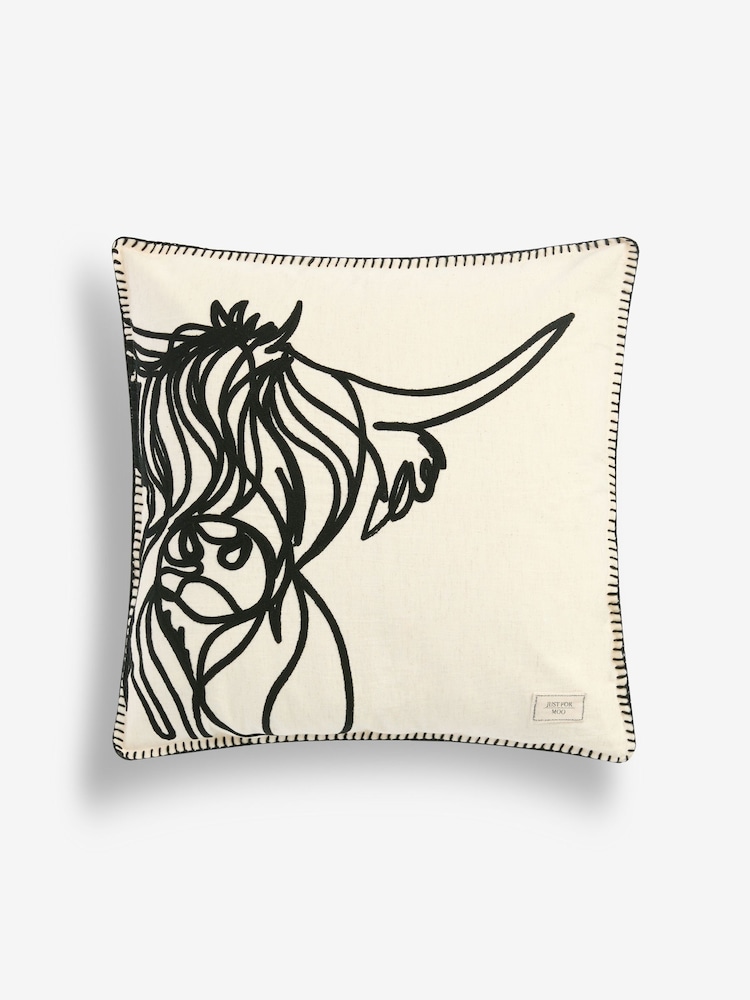 Natural Hamish Cushion - Image 2 of 4