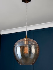 Visconte by BHS Brass Sarno 1 Light Pendant Ceiling Light - Image 2 of 4