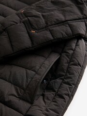 Black Premium Quilted Midweight Hooded Jacket (3-16yrs) - Image 10 of 11