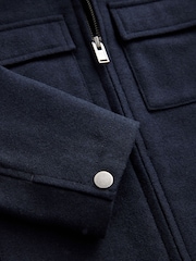 Navy Wool Blend Smart Shacket (3-16yrs) - Image 6 of 6