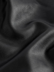 Black Faux Leather Jacket (3-16yrs) - Image 6 of 7