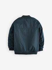 Navy Blue Bomber Jacket (3-16yrs) - Image 3 of 9