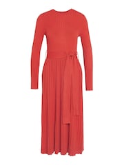 Barbour® Red Norma Knitted Dress - Image 3 of 3