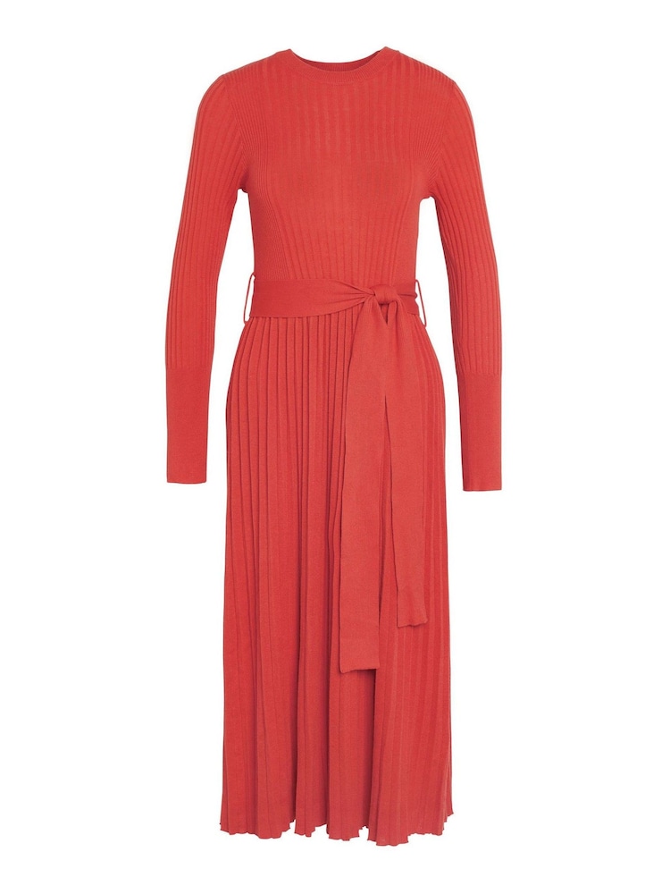 Barbour® Red Norma Knitted Dress - Image 3 of 3