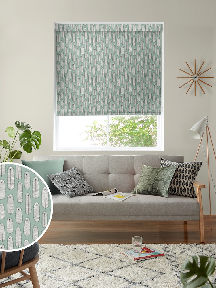 MissPrint Quarry Bloom Blossom Made to Measure Roller Blinds - Image 1 of 6