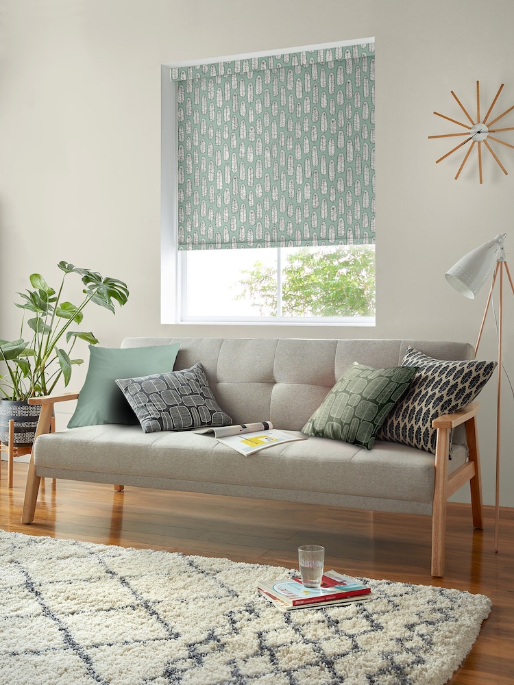 MissPrint Quarry Bloom Blossom Made to Measure Roller Blinds - Image 2 of 6
