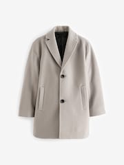 Neutral Monochrome Overcoat (12mths-16yrs) - Image 4 of 7