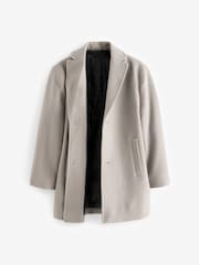 Neutral Monochrome Overcoat (12mths-16yrs) - Image 5 of 7