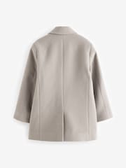 Neutral Monochrome Overcoat (12mths-16yrs) - Image 6 of 7