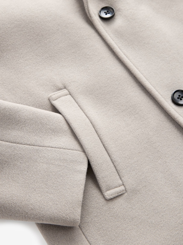 Neutral Monochrome Overcoat (12mths-16yrs) - Image 7 of 7