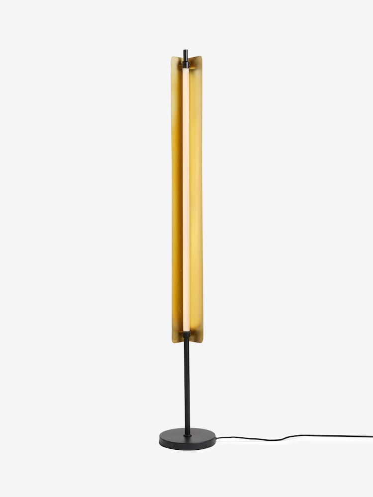 MADE.COM Black/Brass Ellis Floor Lamp - Image 4 of 4