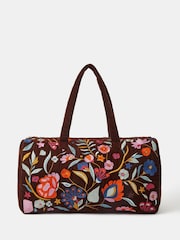 حقيبة كبيرة مخملية مطرَّزة من Accessorize - صورة 2 من 3