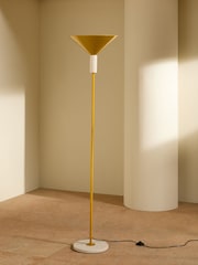MADE.COM Yellow Mirissa Floor Light - Image 1 of 5